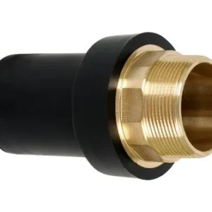 "HDPE Male Adapter 20x1/2 SDR11 – durable pipe fitting for secure, leak-proof connections in water, irrigation, and industrial piping systems."