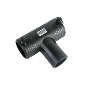 "HDPE Tee 25mm Electrofusion SDR11 – durable pipe fitting for secure and leak-proof connections in water, gas, and industrial piping systems."